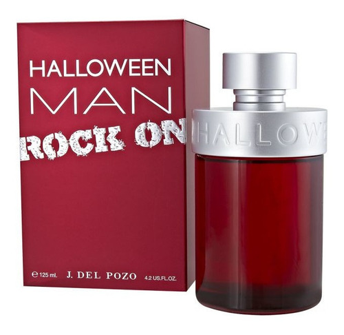 Perfume Halloween Man Rock On Caballero 125ml 100% Original!