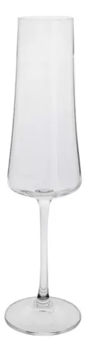 6 copas de champán de cristal de 210 ml de la línea Xtra Bohemia