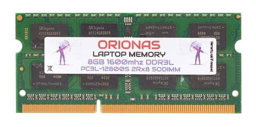 Memória RAM color verde  8GB 1 Orionas ORI1600LS11/8