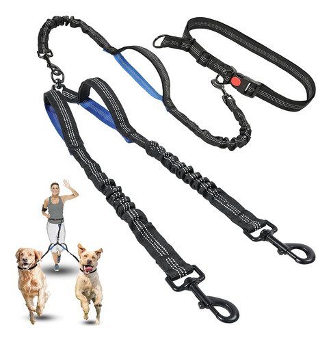 ~? Doble Correa Para Perros | Hands Free Dog Leash 2 Perros 