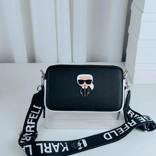 Bolso De Hombro De Cuero De Lujo De Moda Karl Lagrefeld 2025