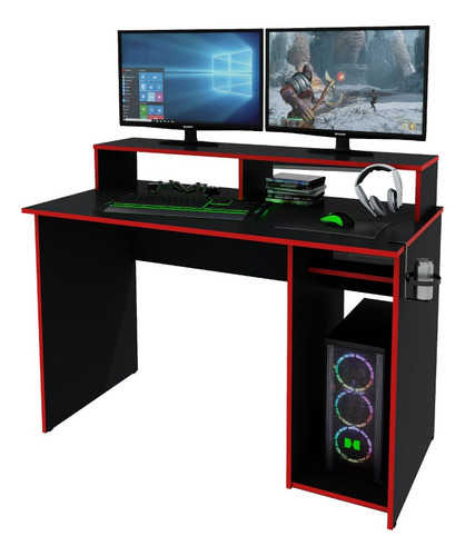 Escritorio Gamer Eg1r Centro Estant