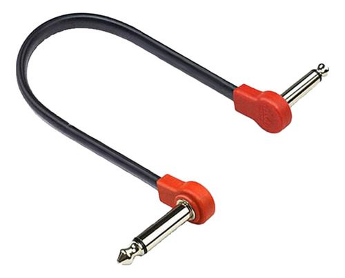 Cable De Instrumento De Alta Calidad Para Efectos 30cm Rojo