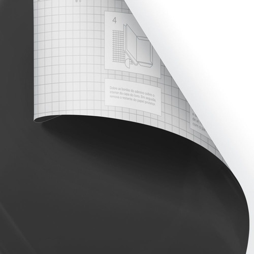 Plástico Adhesivo Negro 0.08mm 45cm X 1.5m Keep Ei068