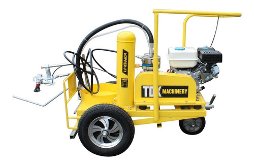 Maquina Pinta Rayas Tdk C/motor 6.5 Hp - Hopper-f1