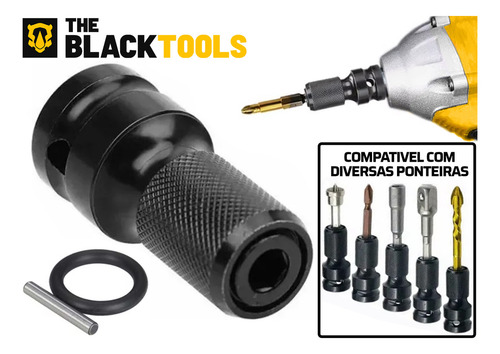 Parafusadeira Chave De Impacto The Black Tools TB-21I Bateria Lítio Brushless 21v