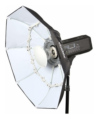 Imagen 4 de 6 de Beauty Dish Plegable 70cm+ Difusor Phottix Flash Tipo Bowens