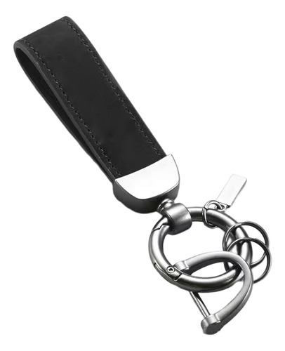 2 Auto Llaveros Llavero Clip Resistente Al Desgaste Negro