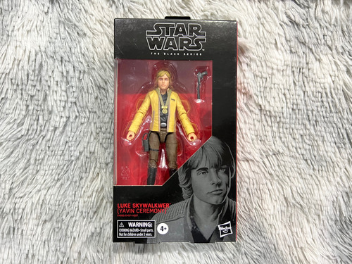 Luke Skywalker Yavin Star Wars The Black Series 6 Pulgadas (Usado)