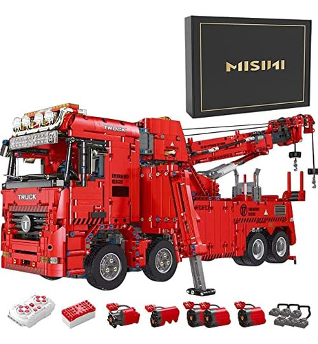 Misini T4017a Rc City Fire Truck Model Building Building Bui