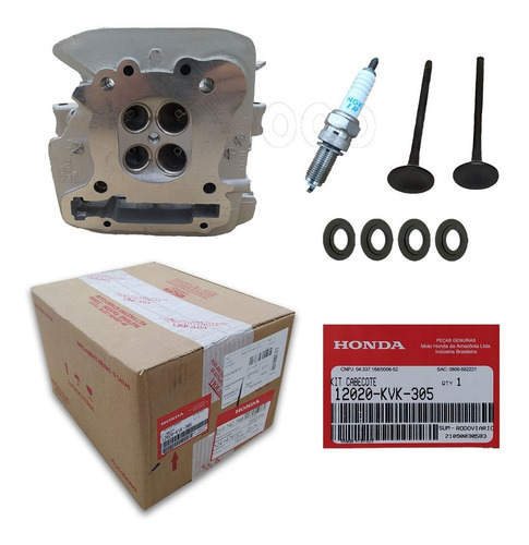 Imagem 4 de 6 de Cabeçote Cb300 Xre300 2009 A 2012 Kit C/nota Fiscal