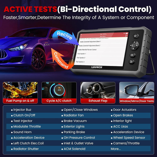 Escaner Automotriz Launch X431 Crp919e Lite Bidireccional 32