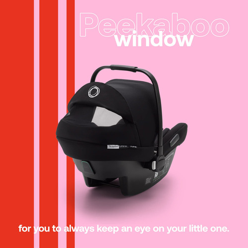 Autoasiento Para Carro Negro Compatible Con Bugaboo