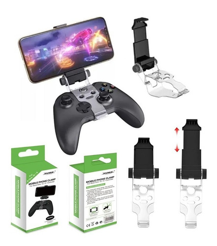 Imagen 1 de 7 de Clip Base Soporte De Celular Smartphone Control Xbox One