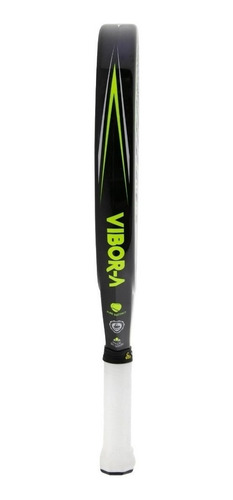Imagen 2 de 2 de Paleta de pádel Vibora Black Mamba 2019 negra y verde