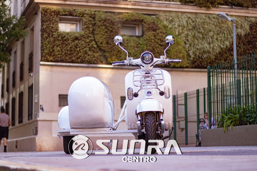 Imagen 6 de 16 de Moto Eléctrica Sunra Vintage Con Sidecar - Sunra Centro / A