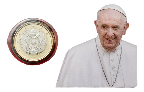 Vaticano Coin Card 2022 F.c. Pontificato Di Papa - Cod.691