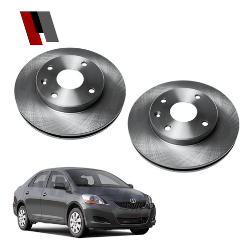 Discos De Freno Delantero Toyota New Yaris 2006-2012