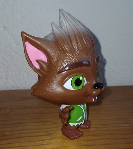 Figura Super Monsters Playskool Lobo Howler 11 Cm (Usado)