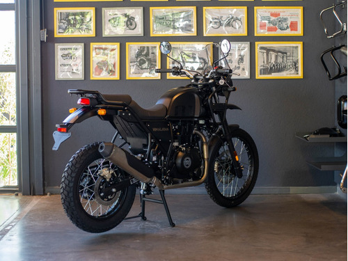 Imagen 5 de 25 de Royal Enfield Himalayan Granite Black Bs6 Reserva Hoy