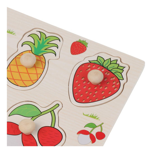 Juguete De Rompecabezas Con Forma De Fruta