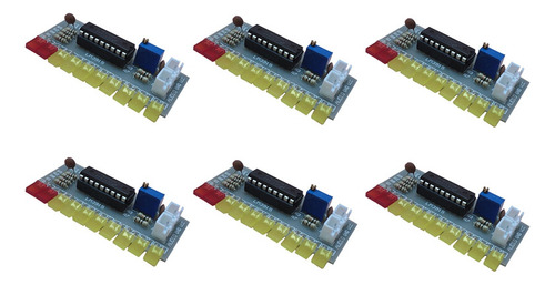 6 Unidades De Indicadores De Nivel De Audio Lm3915, Kit Diy,