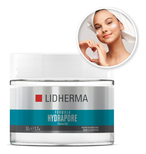 Gel Humectante Hydrapore Con Hialuronico Y Silicio Lidherma