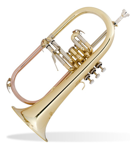 Flugelhorn Fliscornio Bach Fh600 Sib Aristocrat En Caja 