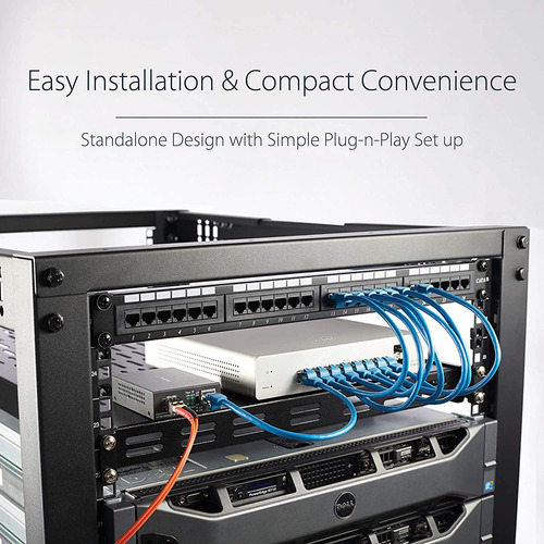 Par De Convertidores De Medios Ethernet Sfp Multi-modo