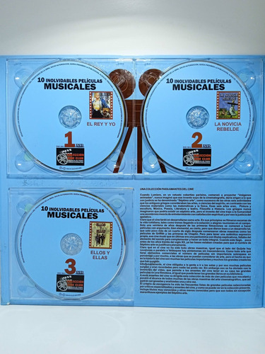 Imagen 3 de 6 de 10 Inolvidables Películas Musicales - Dvd - Colección Cine C