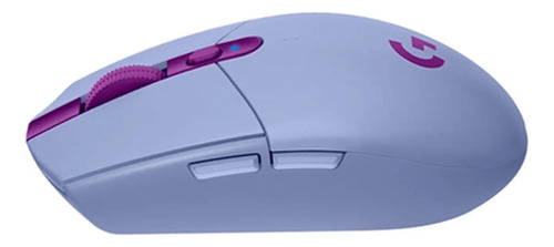 Mouse Gamer Sem Fio Logitech G305 Lightspeed 12000 Dpi Cor Lilás