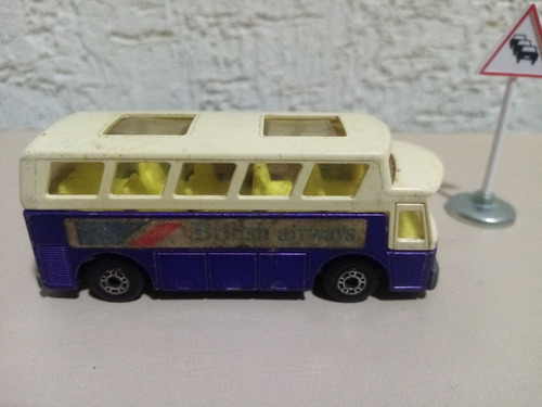 Matchbox Lesney Autobus Escala Juguete Antiguo Linea British