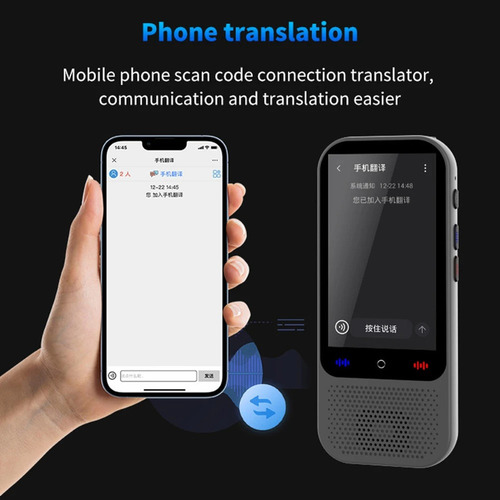 Dispositivo Traductor De Idiomas Portátil Traducción De Voz
