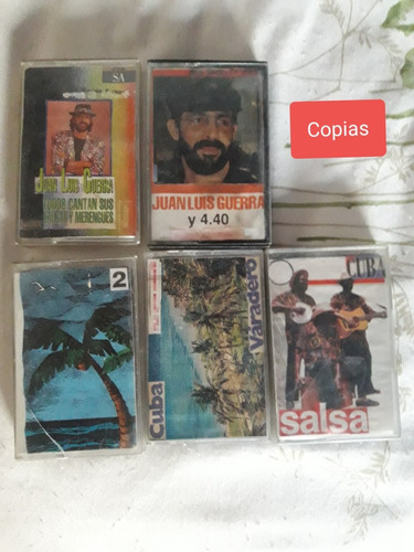 Coleccion Cassettes Salsa Juan Luis Guerra