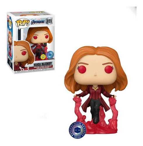 Funko Pop Wanda Maximoff Pop In A Box Exclusive Marvel #855