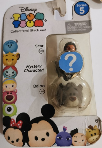 Tsum Tsum - 3 Pack (scar- Mystery Character - Baloi) (Usado)