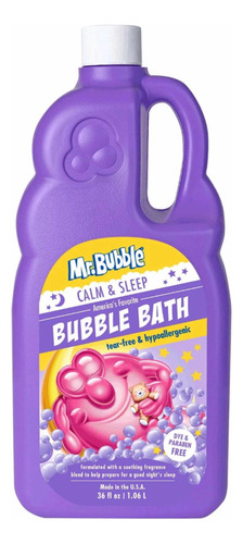 Burbujas Baño Para Niños Mr Bubble Calma Relaja Olor Lavanda