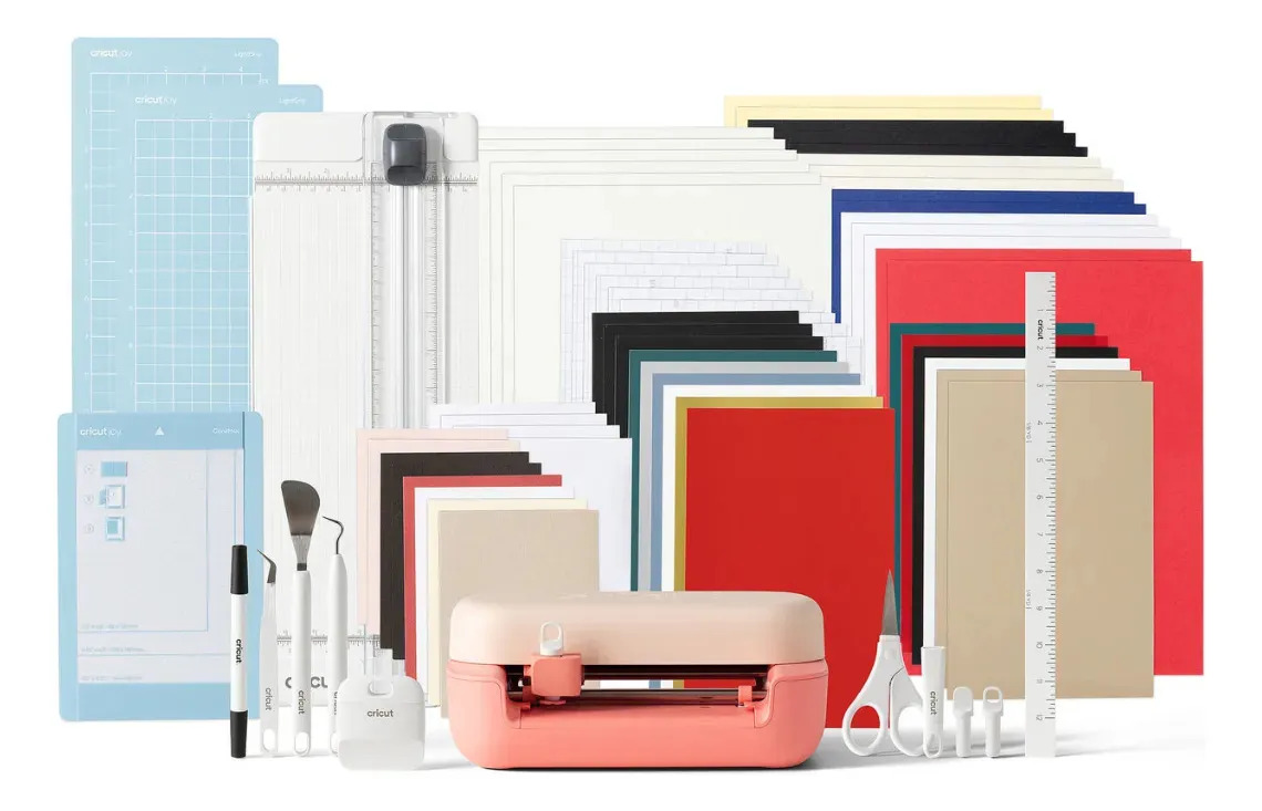 Kit Plotter De Corte Cricut Joy 2 Deluxe Coral 2012206