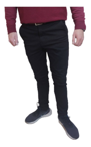 Imagen 6 de 6 de Pantalon Hombre Gabardina Calidad Premium Chupin Hay Xxl