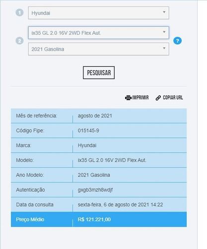 Imagem 10 de 10 de Hyundai Ix35 2021 - 4000 Rodados