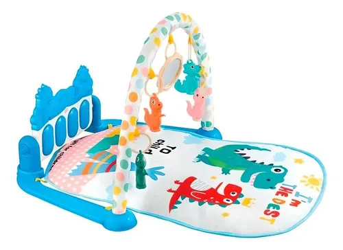 Lobyoh Alfombra Musical Para Bebé Con 8 Sonidos De Animales – Piano De Bailar Con 9 Teclas, 5 Modos De Juego Y Volumen Ajustable – Regalo Educativo Para Niños