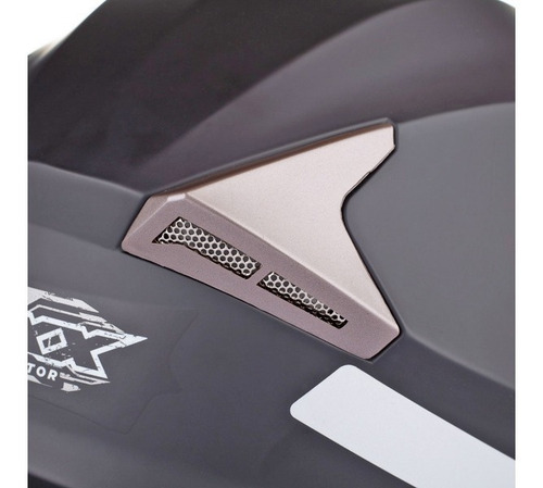 Capacete para moto escamoteável Texx Gladiator V3 preto-fosco tamanho XL