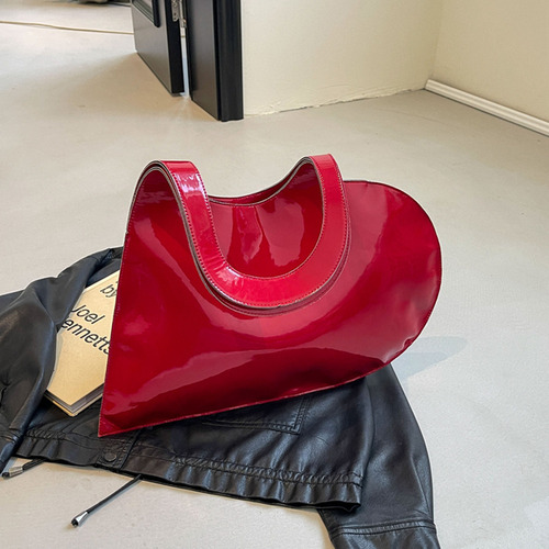 / Bolso De Hombro Con Diseño De Corazón De Lujo Para Mujer,