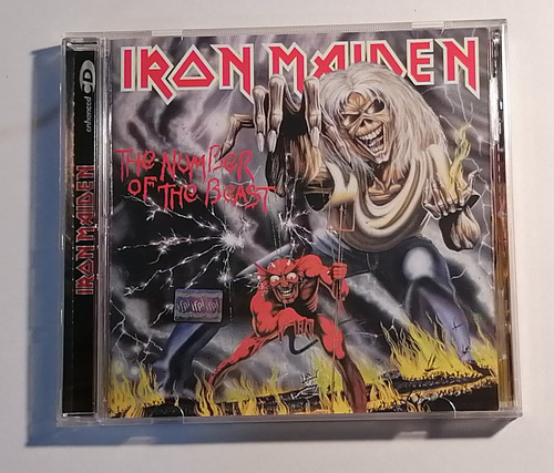 Iron Maiden - The Number Of The Beast ( C D Ed. Argentina)