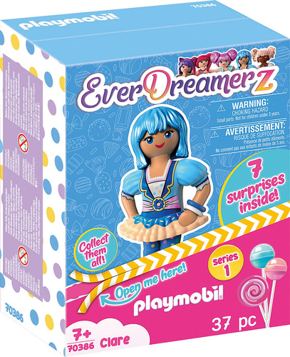 Playmobil Everdreamerz Clare Con Dije De Dona Y 7 Sorpresas