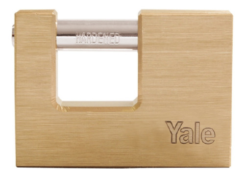 Candado Yale 80mm Dorado