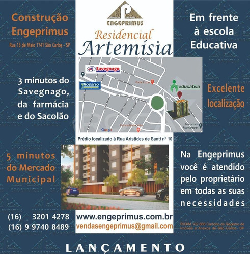 Venda De Apartamentos / Padrão Na Cidade De São Carlos 25882