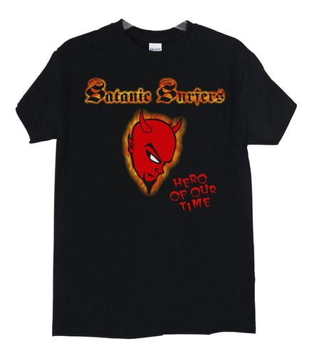 Polera Satanic Surfers Hero Of Our Time Punk Abominatron