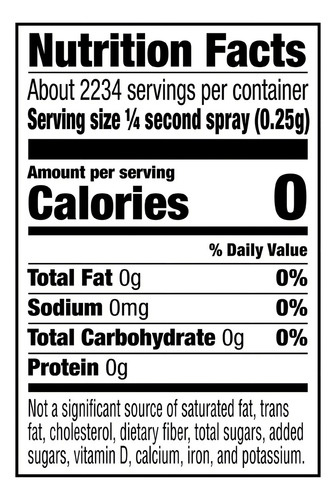 Pam Aceite De Canola En Spray Original 2 Latas 340g C/u