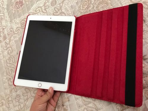 Imagen 4 de 7 de Estuche Protector Case Resistente Giratoria 360 iPad 6 Air 2